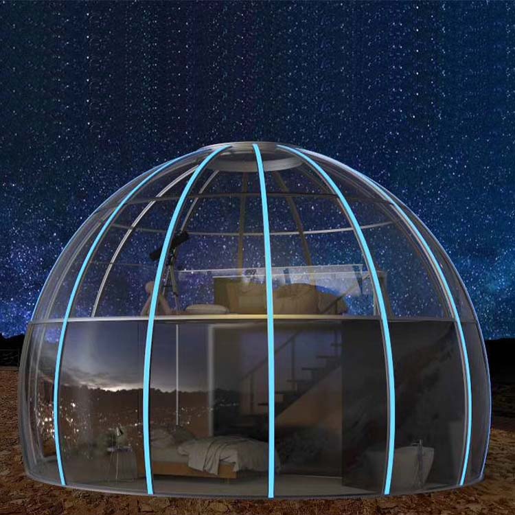 transparent bubble tent 