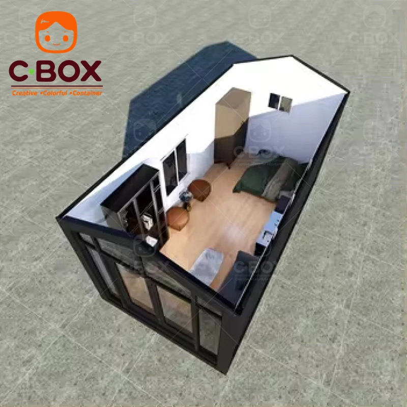 lightweight metal frame house