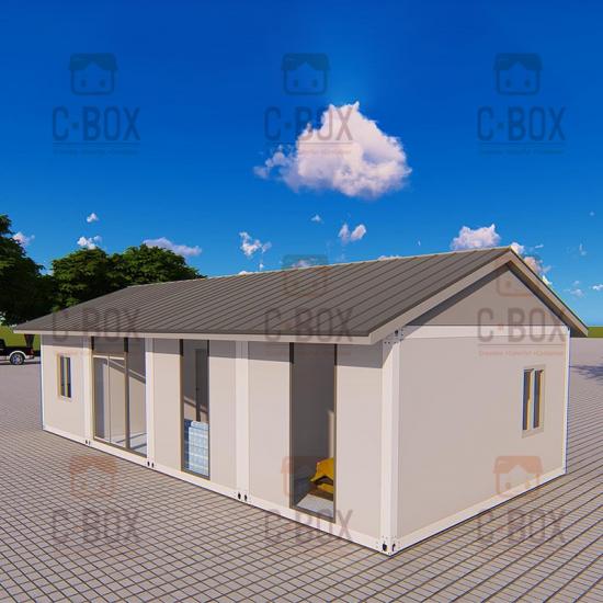 3 bedrooms container house