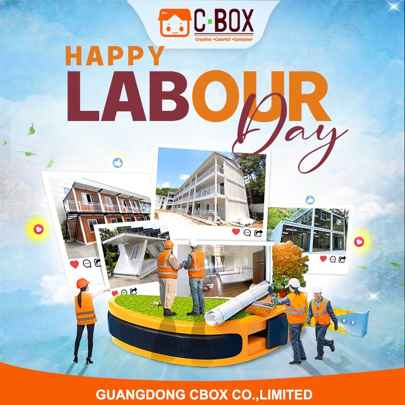 Acuerdos de servicio y aviso de feriado del Día del Trabajo de CBOX Container House Company